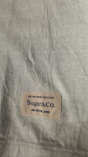 画像5: Sugar & Co. Bleach Drop Tee シュガーアンドカンパニー dorop tee  ドロップTシャツ(Kake-zome/HandDyeing) (5)
