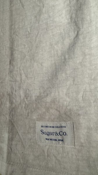 画像9: Sugar & Co. Bleach Drop Tee シュガーアンドカンパニー dorop tee  ドロップTシャツ(Kake-zome/HandDyeing) (9)