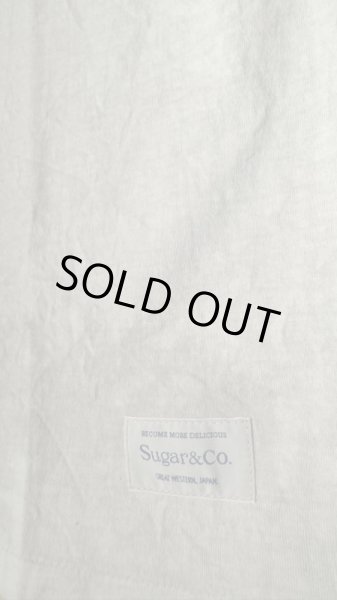 画像9: Sugar & Co. Bleach Drop Tee シュガーアンドカンパニー dorop tee  ドロップTシャツ（Kake-zome/HandDyeing) (9)