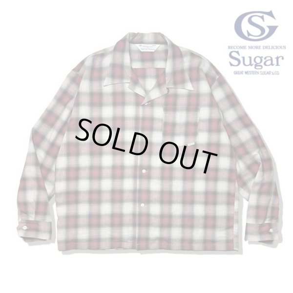 画像1: Sugar&Co   (シュガーアンドコー）Summer Ombre Resort Shirt　RED (1)