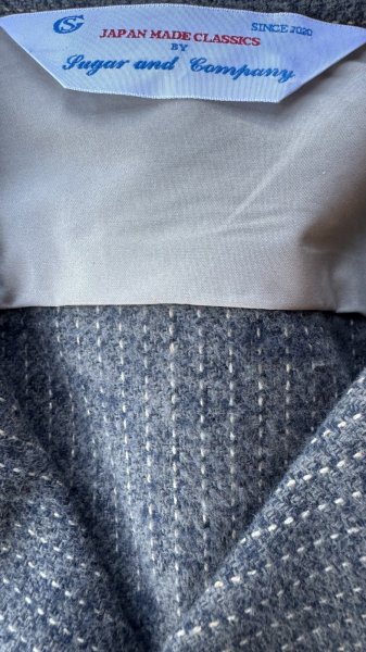 画像9: Sugar&Co   (シュガーアンドコー）BOX SHIRT pinstripe (9)