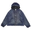 画像3: Sugar&Co   (シュガーアンドコー）Denim Windproof Hoodie  (worker's  wash) (3)