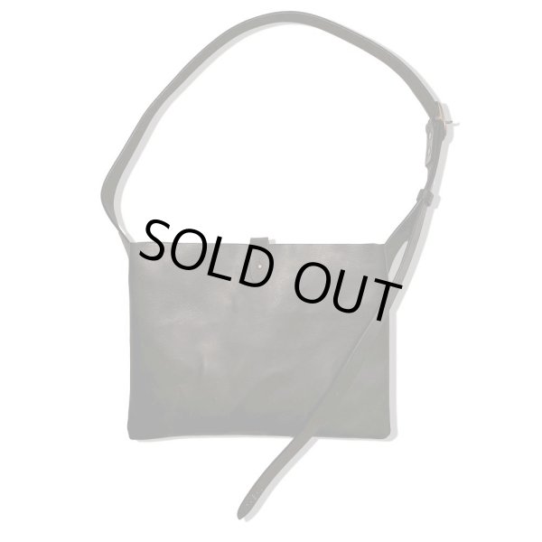 画像8: 　Sugar & Co. シュガーアンドカンパニー 　Leather　Sacoche　　レザーサコッシュ　BLACK・TAN (8)