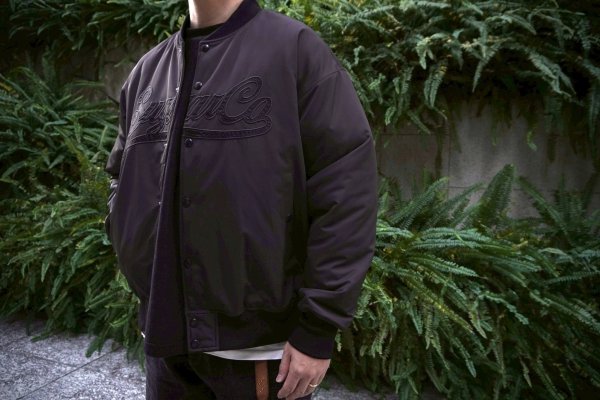 画像11: Sugar&Co   (シュガーアンドコー）Sugar varsity jacket  スタジアムジャケット　　BROWN (11)
