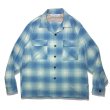 画像2: Sugar&Co   (シュガーアンドコー）BOX Shirt　BLUE/KHAKI (2)
