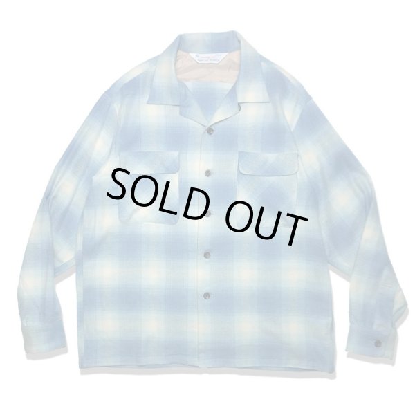 画像2: Sugar&Co   (シュガーアンドコー）BOX Shirt　BLUE/KHAKI (2)