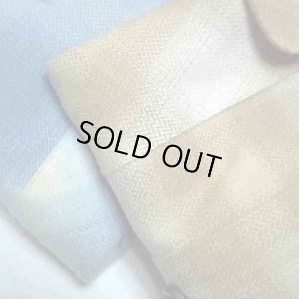 画像12: Sugar&Co   (シュガーアンドコー）BOX Shirt　BLUE/KHAKI (12)