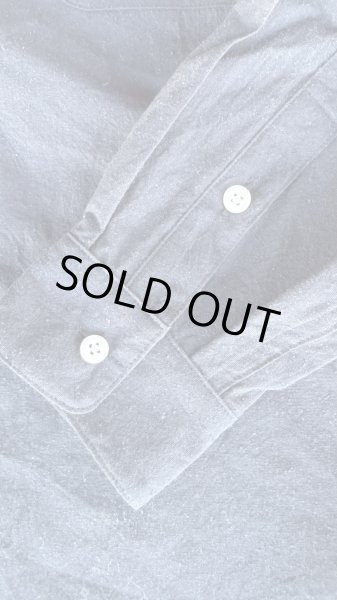 画像9: Sugar&Co   (シュガーアンドコー）cotton/silk  dress shirt     ホワイト/ブラック (9)