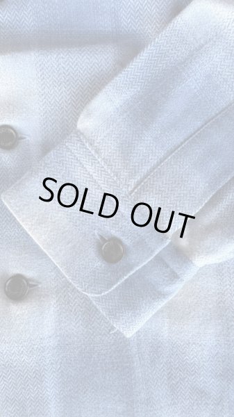 画像6: Sugar&Co   (シュガーアンドコー）BOX Shirt　BLUE/KHAKI (6)