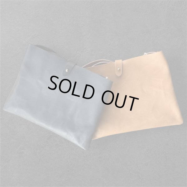 画像1: 　Sugar & Co. シュガーアンドカンパニー 　Leather　Sacoche　　レザーサコッシュ　BLACK・TAN (1)