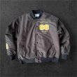 画像2: Sugar&Co   (シュガーアンドコー）Sugar varsity jacket  スタジアムジャケット 66スペシャル　　BROWN (2)