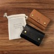 画像1: 　Sugar & Co. シュガーアンドカンパニー 　Leather　smart Key Case　BLACK・TAN (1)