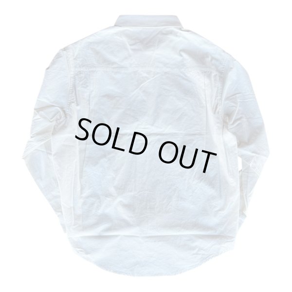 画像3: Sugar&Co   (シュガーアンドコー）cotton/silk  dress shirt     ホワイト/ブラック (3)