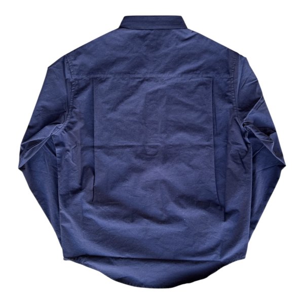 画像3: Sugar&Co   (シュガーアンドコー）cotton/silk  dress shirt     ネイビー (3)