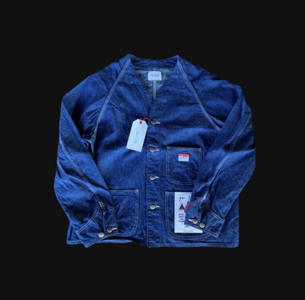 画像1: CAL O LINE キャルオーライン　DENIM ENGINEER　JACKET エンジニアジャケット (1)