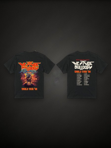 画像13: WEST SIDE BULLDOGS　ウエストサイドブルドッグス　TOUR TEE　　 (13)