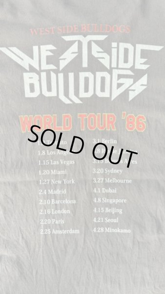 画像4: WEST SIDE BULLDOGS ウエストサイドブルドッグス TOUR TEE   (4)