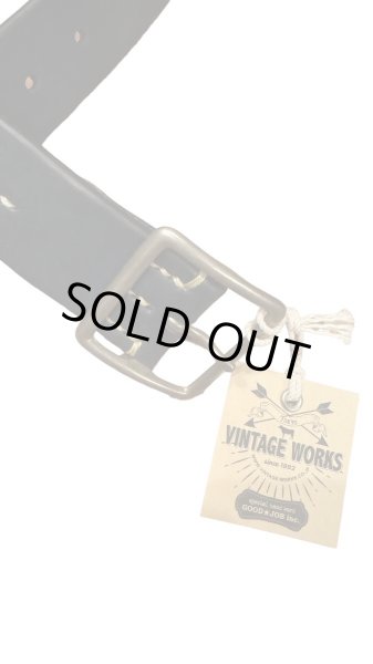 画像2: VintageWorks ヴィンテージワークス BELT ベルト  INK BLUE (2)