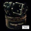 画像1: VintageWorks ヴィンテージワークス　ＢＥＬＴ　スタッズベルト　INK BLUE (1)