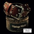 画像1: VintageWorks ヴィンテージワークス　ＢＥＬＴ　スタッズベルト　KHAKI (1)