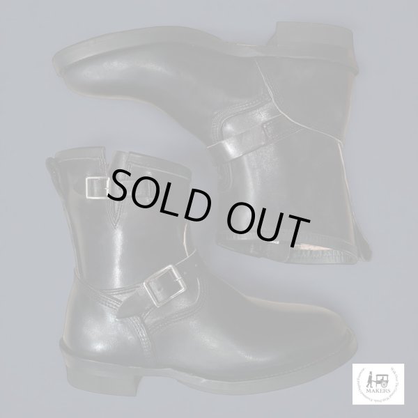 画像1: MAKERSメイカーズ　HORSE ENGINEER　SHORT 　ＢＬＡＣＫ　ブラック  (1)