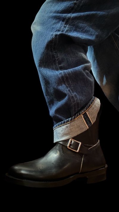 画像3: MAKERSメイカーズ HORSE ENGINEER SHORT BLACK ブラック