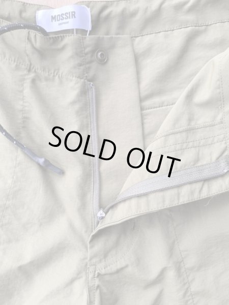 画像4: MOSSIR　モシール　今季生産の無いカラー　　NABER サプレックスナイロンショートパンツ OD (4)