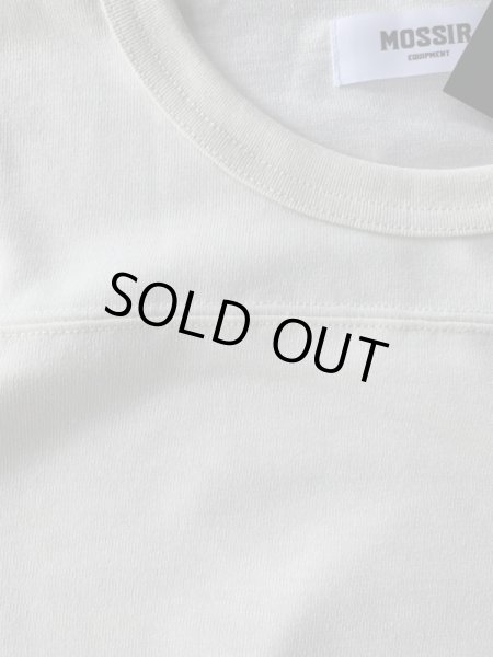 画像3: MOSSIR/モシールFootball Tee”Thomas”フットボールティーシャツ”トーマス ホワイト (3)