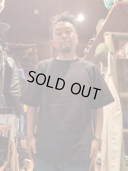 画像7: MOSSIR モシールＳｔｒａｕｓｓ　半袖スウェット　ＣＯＲＤＵＲＡ　高機能素材BLACK ブラック (7)