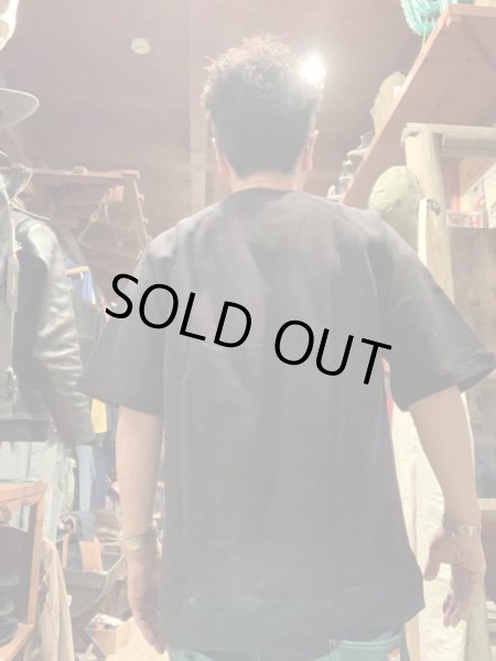 画像8: MOSSIR モシールＳｔｒａｕｓｓ　半袖スウェット　ＣＯＲＤＵＲＡ　高機能素材BLACK ブラック (8)