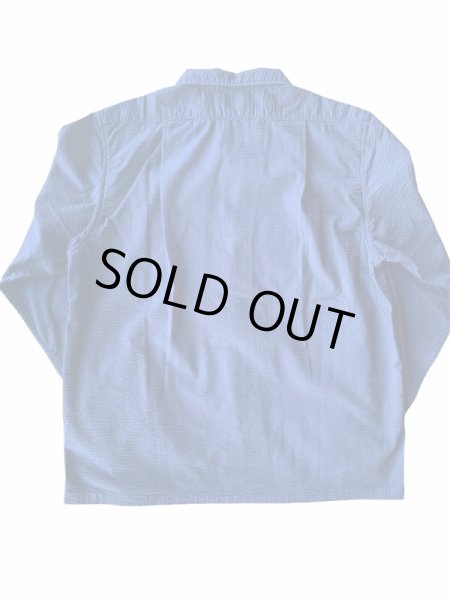 画像2: MOSSIR モシール Petreri ペトレリ オープンカラーシャツ ネイビー (2)