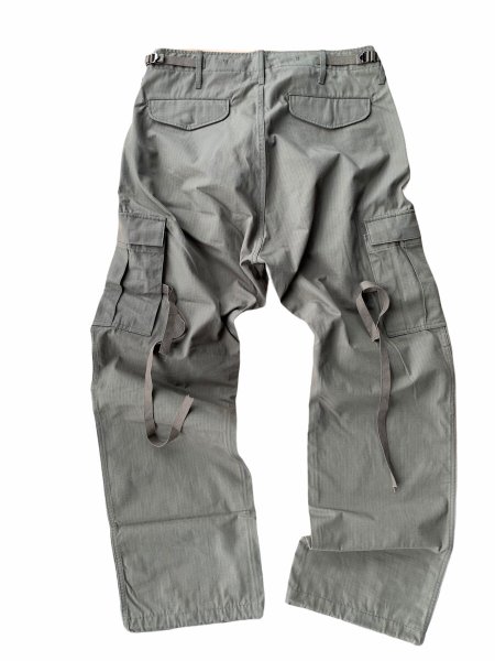 画像3: 希少!MOSSIR(モシール)マイケル M-65タイプコーデュラリップ6ポケットパンツ GREENグリーン (3)