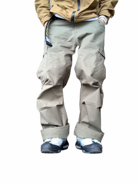 画像10: 希少!MOSSIR(モシール)マイケル M-65タイプコーデュラリップ6ポケットパンツ GREENグリーン (10)