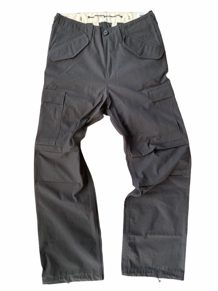画像2: 希少 MOSSIR(モシール) マイケル M-65タイプコーデュラリップ6ポケットパンツ BLACKブラック (2)