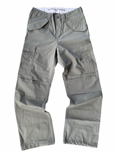 画像2: 希少!MOSSIR(モシール)マイケル M-65タイプコーデュラリップ6ポケットパンツ GREENグリーン (2)
