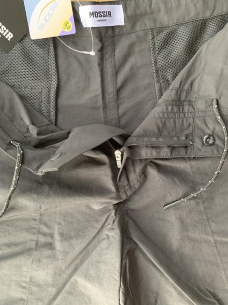 画像5: MOSSIR モシール  NABER サプレックスナイロンショートパンツ BLACKブラック (5)