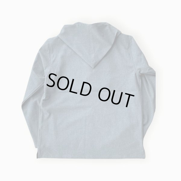 画像2: MOSSIR モシールAlaia メキシカンパーカー(チャコール) (2)