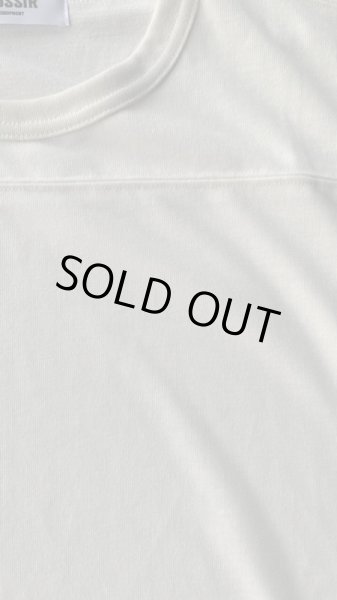 画像4: MOSSIR/モシールC-like  Crew Neck football L /S Tee Grenier シーライク ホワイト (4)