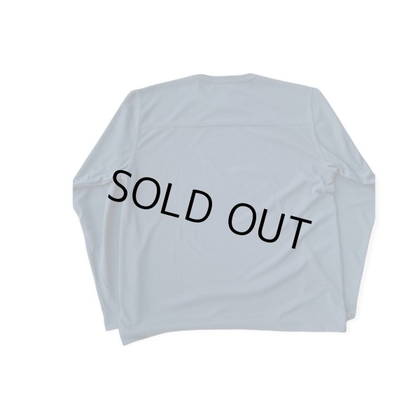 画像2: MOSSIR/モシールC-like  Crew Neck football L /S Tee Grenier シーライク ブラック (2)