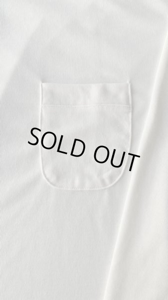 画像4: MOSSIR/モシールC-like  Crew Neck Pocket L /S Tee Zach シーライク ホワイト (4)