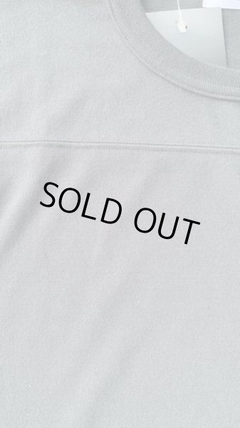 画像4: MOSSIR/モシールC-like  Crew Neck football L /S Tee Grenier シーライク ブラック (4)