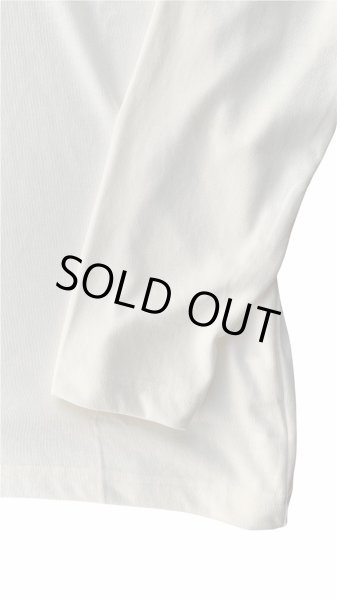 画像5: MOSSIR/モシールC-like  Crew Neck football L /S Tee Grenier シーライク ホワイト (5)