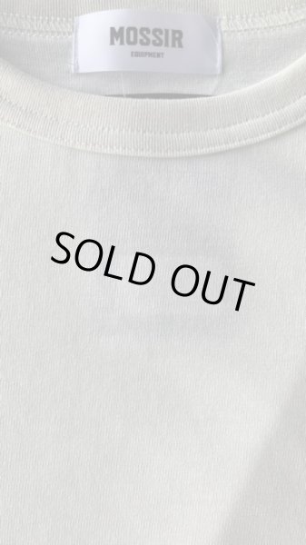 画像3: MOSSIR/モシールC-like  Crew Neck Pocket L /S Tee Zach シーライク ホワイト (3)