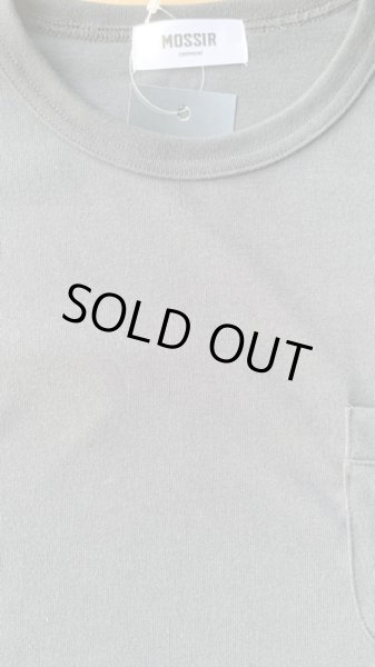 画像3: MOSSIR/モシールC-like  Crew Neck Pocket L /S Tee Zach シーライク ブラック (3)