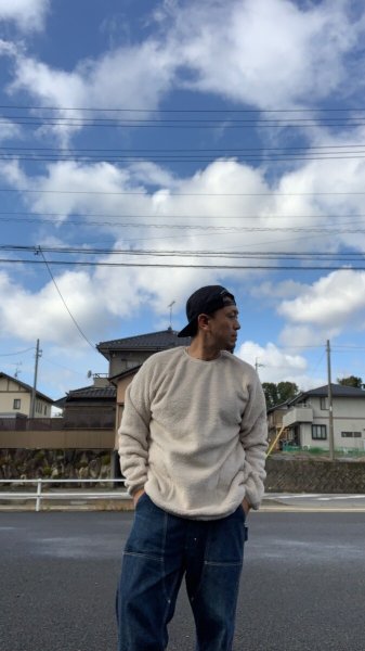画像8: MOSSIR モシール   Cliff Hiloft   クルーネック Oatmear  (8)