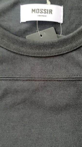 画像4: MOSSIR/モシールFootball Tee”Thomas”フットボールティーシャツ”トーマス ブラック (4)