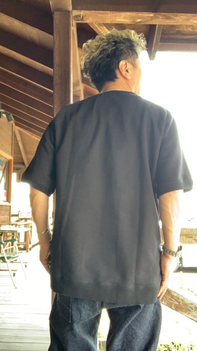 画像3: MOSSIR モシール Strauss ストラウス　Sweat TEE  ＢＬＡＣＫ　ブラック