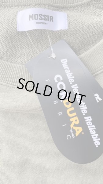 画像3: MOSSIR モシール Strauss ストラウス Sweat TEE  OLIVE オリーブ (3)