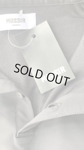 画像4: MOSSIR モシール Harry ハリー アルパインクロス(ブラック)ポロシャツ (4)