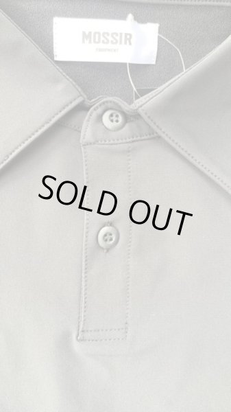 画像3: MOSSIR モシール Harry ハリー アルパインクロス(ブラック)ポロシャツ (3)